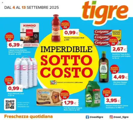 Volantino Tigre