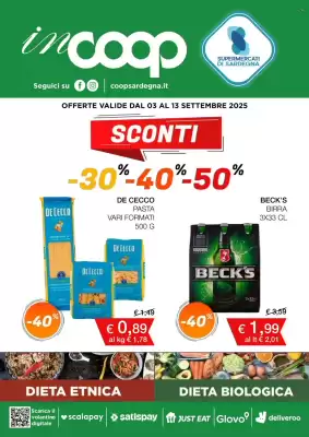 Volantino Coop Sardegna (valido fino al 13-09)