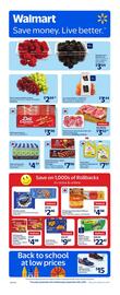 Walmart flyer Page 1