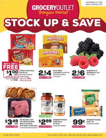 Grocery Outlet weekly ad week 36 Page 1
