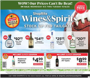 ShopRite flyer Page 1