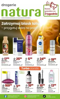 Drogerie Natura gazetka (ważność do 19-09)