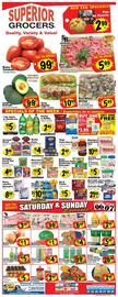 Superior Grocers weekly ad week 36 Page 1