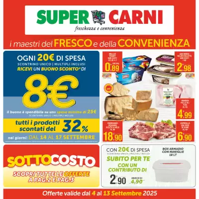 Volantino Super Carni (valido fino al 13-09)