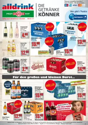 Profi Getränke Prospekt (gültig bis 13-09)