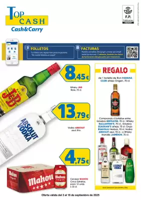 folleto TOP Cash & Carry (válido hasta el 16-09)