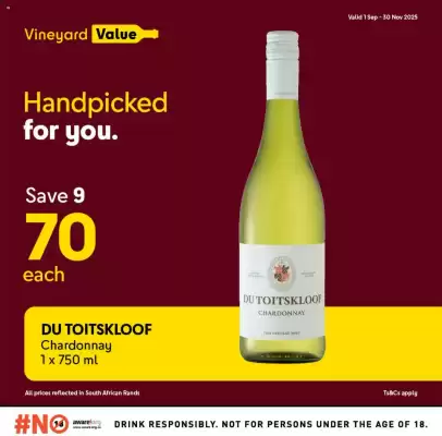 Makro’s liquor catalogue (valid until 30-11)