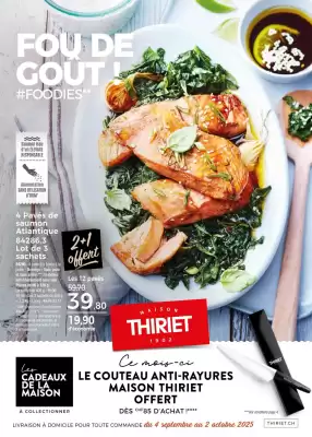 Catalogue Thiriet (valable jusqu'au 2-10)