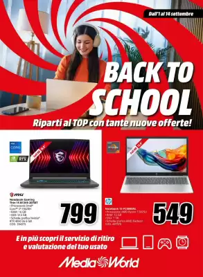 Volantino MediaWorld (valido fino al 14-09)