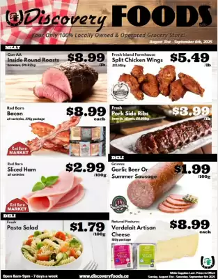 Discovery Foods flyer (valid until 6-09)