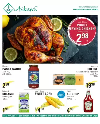 Askews Foods flyer (valid until 6-09)