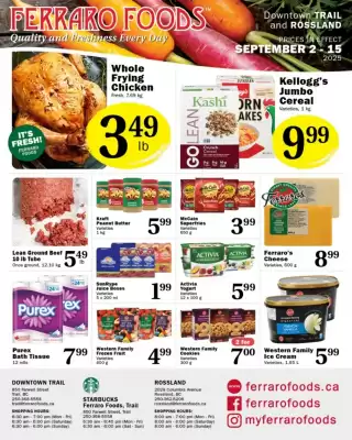 Ferraro Foods flyer (valid until 15-09)