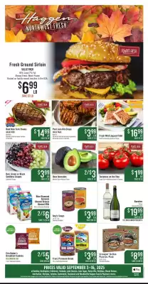 Haggen Food weekly ad (valid until 16-09)