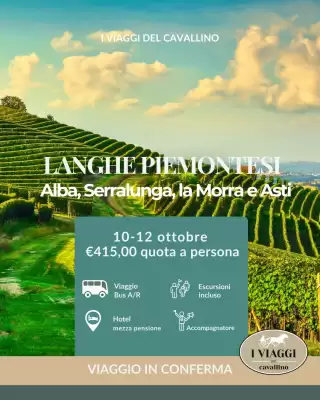Volantino I Viaggi del Cavallino (valido fino al 5-10)