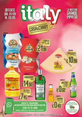 Volantino Italy Cash and Carry (valido fino al 20-09)