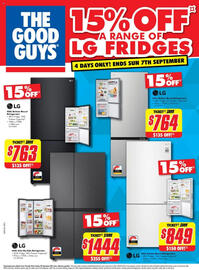 The Good Guys catalogue Page 1