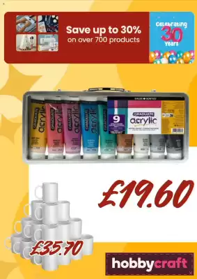 Hobbycraft catalogue (valid until 4-10)