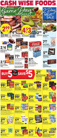 Cash Wise flyer week 36 Page 1
