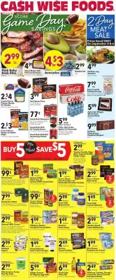 Cash Wise flyer (valid until 10-09)