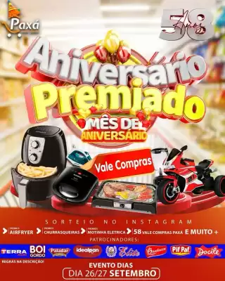 Catálogo Paxá Supermercados (válido até 27-09)
