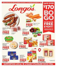 Longo's flyer week 36 Page 1