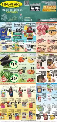 Fine Fare circular (valid until 6-09)