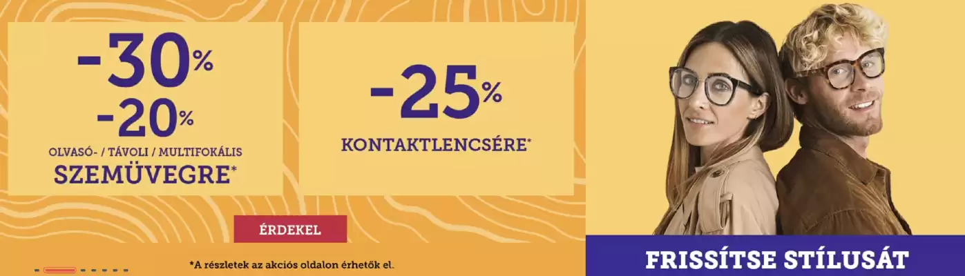 Vision Express akciós újság (érvényes eddig: 25-09)