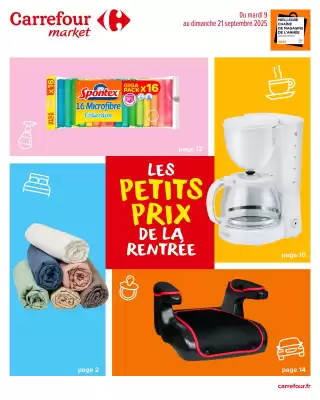 Catalogue Carrefour Market (valable jusqu'au 21-09)