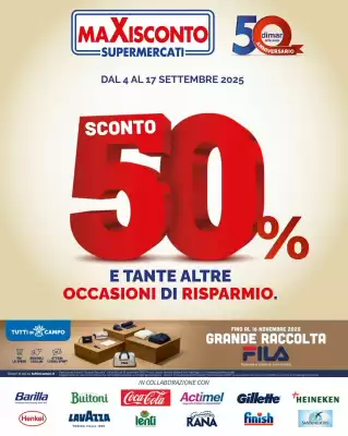 Volantino Maxisconto (valido fino al 17-09)