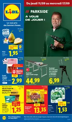 Catalogue Lidl (valable jusqu'au 17-09)