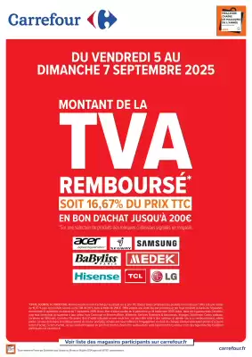 Catalogue Carrefour (valable jusqu'au 7-09)
