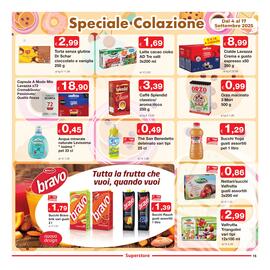 Volantino Sì con te Superstore Pagina 15