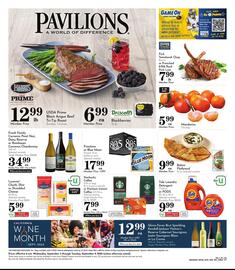 Pavilions weekly ad week 36 Page 1