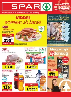 Spar akciós újság