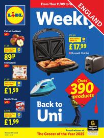 Lidl leaflet week 37 Page 1