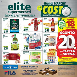 Volantino Elite Pagina 1
