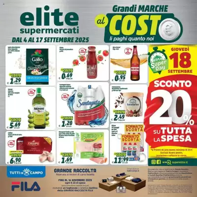 Volantino Elite (valido fino al 17-09)