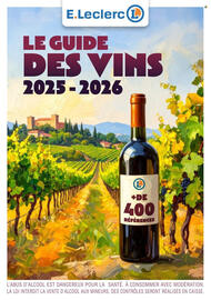 Catalogue E.Leclerc | GUIDE DES VINS page 1