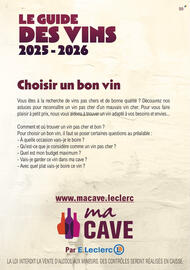 Catalogue E.Leclerc | GUIDE DES VINS page 99