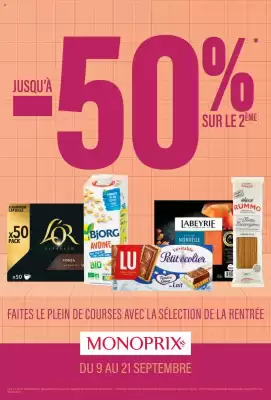 Catalogue Monoprix (valable jusqu'au 21-09)