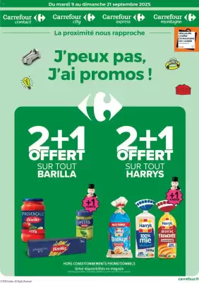 Catalogue Carrefour Contact (valable jusqu'au 21-09)