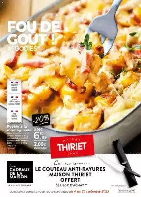 Catalogue Thiriet (valable jusqu'au 30-09)