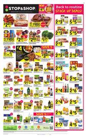 Stop&Shop weekly ad week 36 Page 1