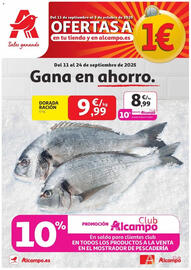 Folleto Alcampo Página 1