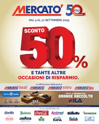 Volantino Mercatò Extra (valido fino al 17-09)