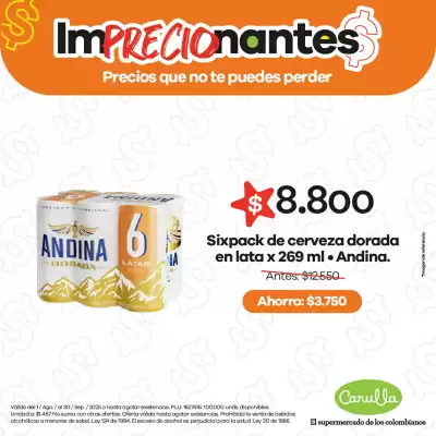 Catálogo Carulla (válido hasta 30-09)