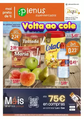 Folleto Plenus Supermercados (válido hasta el 17-09)