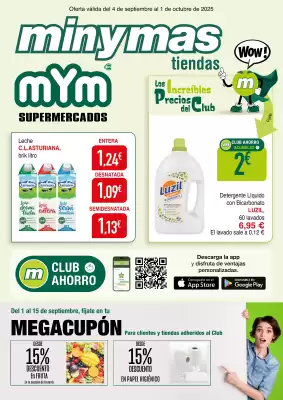 Folleto Minymas (válido hasta el 1-10)
