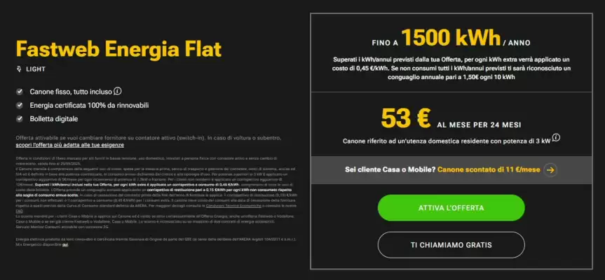 Volantino FASTWEB (valido fino al 25-09)