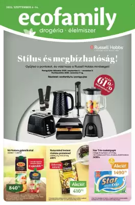 EcoFamily akciós újság (érvényes eddig: 14-09)